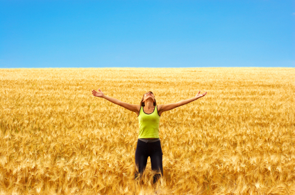 Woman in Field